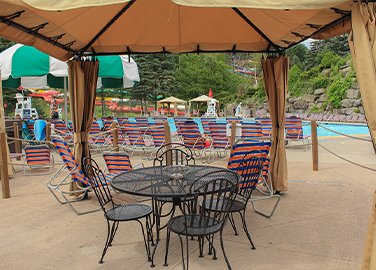 Olympic Pool Cabanas