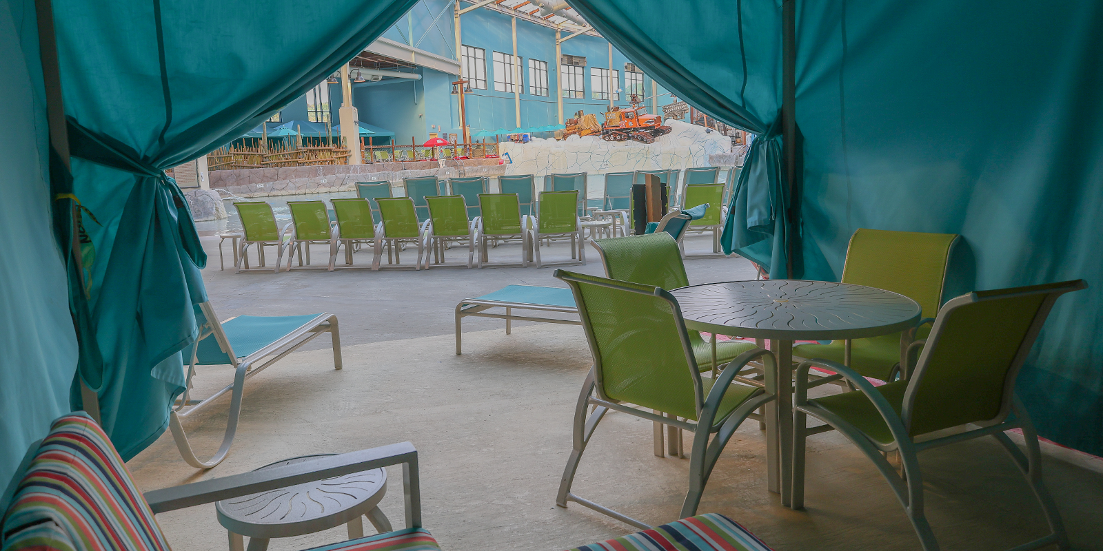 Wave Pool Cabanas